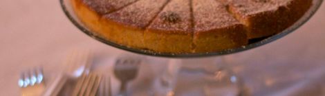 Almond Bergamot Cake with Citrus Cream